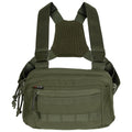 MFH Chest Pack Recon Taktische Brusttasche Molle Organizer System Mehrfarbig