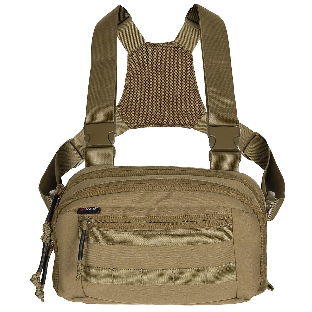 MFH Chest Pack Recon Taktische Brusttasche Molle Organizer System Mehrfarbig