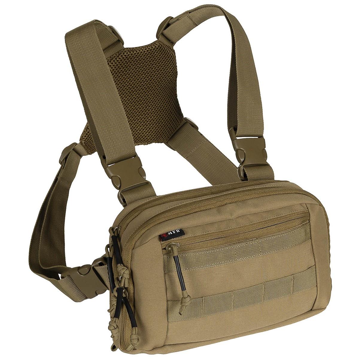 MFH Chest Pack Recon Taktische Brusttasche Molle Organizer System Mehrfarbig