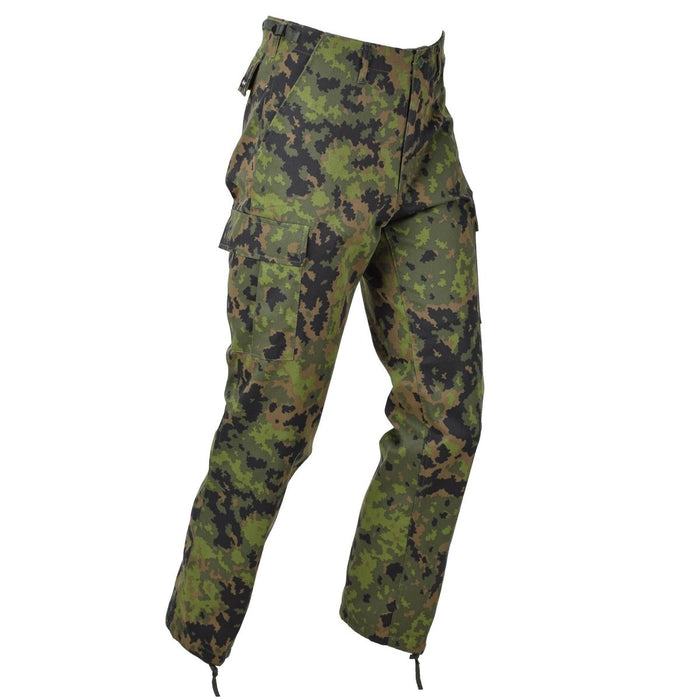 MFH-Kampfhose, verstellbare Taille, robuste BDU-Hose M05, finnisches Tarnmuster – GoMilitar