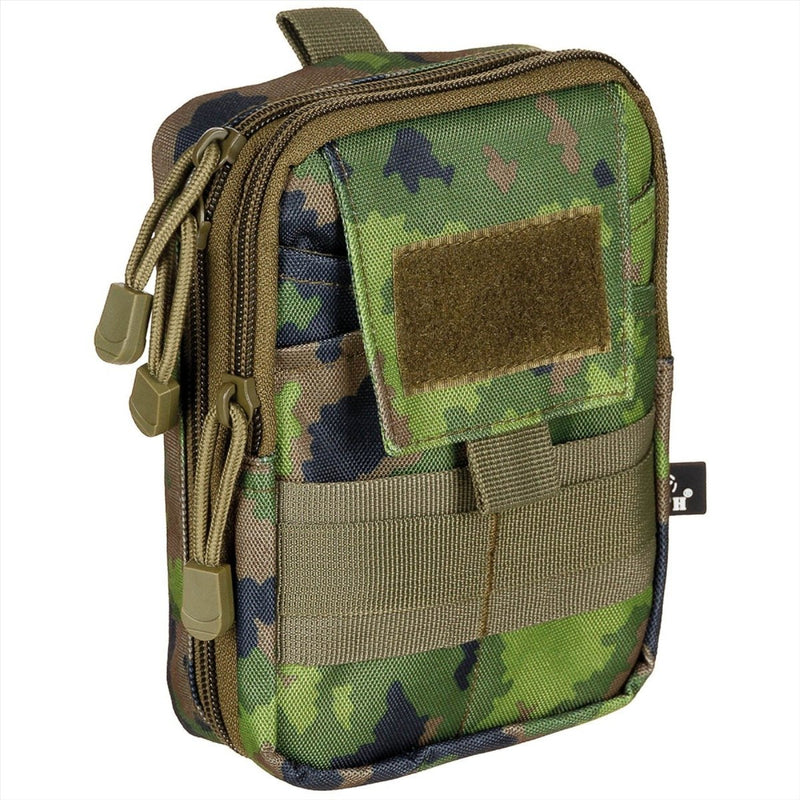 MFH Compact EDC -Beutel 2 Kompartimente Molle Befestigungsgurte M05 Tarnung