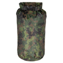 MFH Drybag 4L Waterproof Lightweight Pack Sack Roll Top M05 Finnish Camouflage - GoMilitar