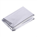 Folded MFH emergency life blanket 213x132 cm with reflective aluminum coated foil for survival and heat retention