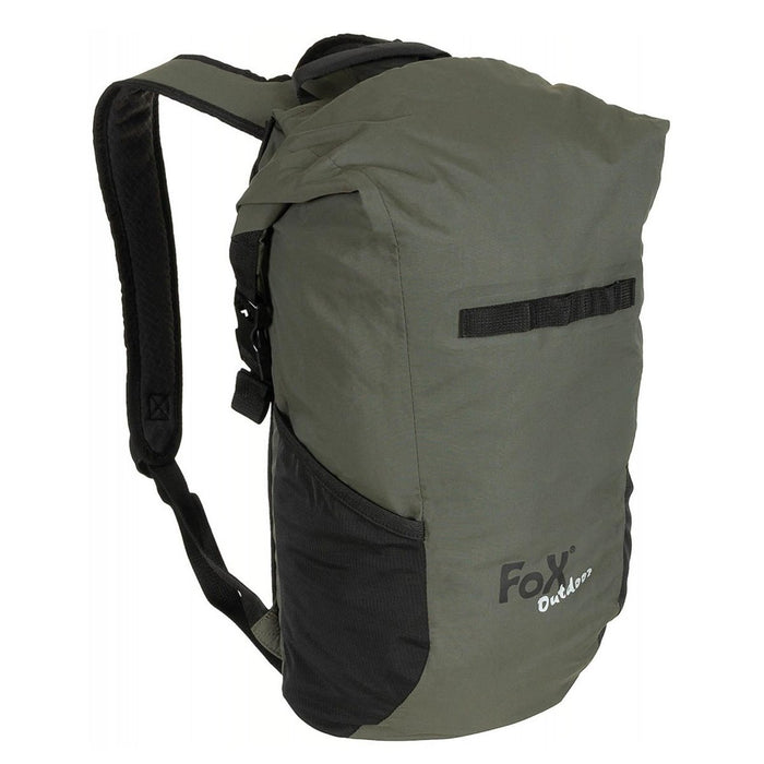 MFH Militär-Trockentasche, oliv, wasserdicht, leichter Reiserucksack, gepolstert, NEU – GoMilitar