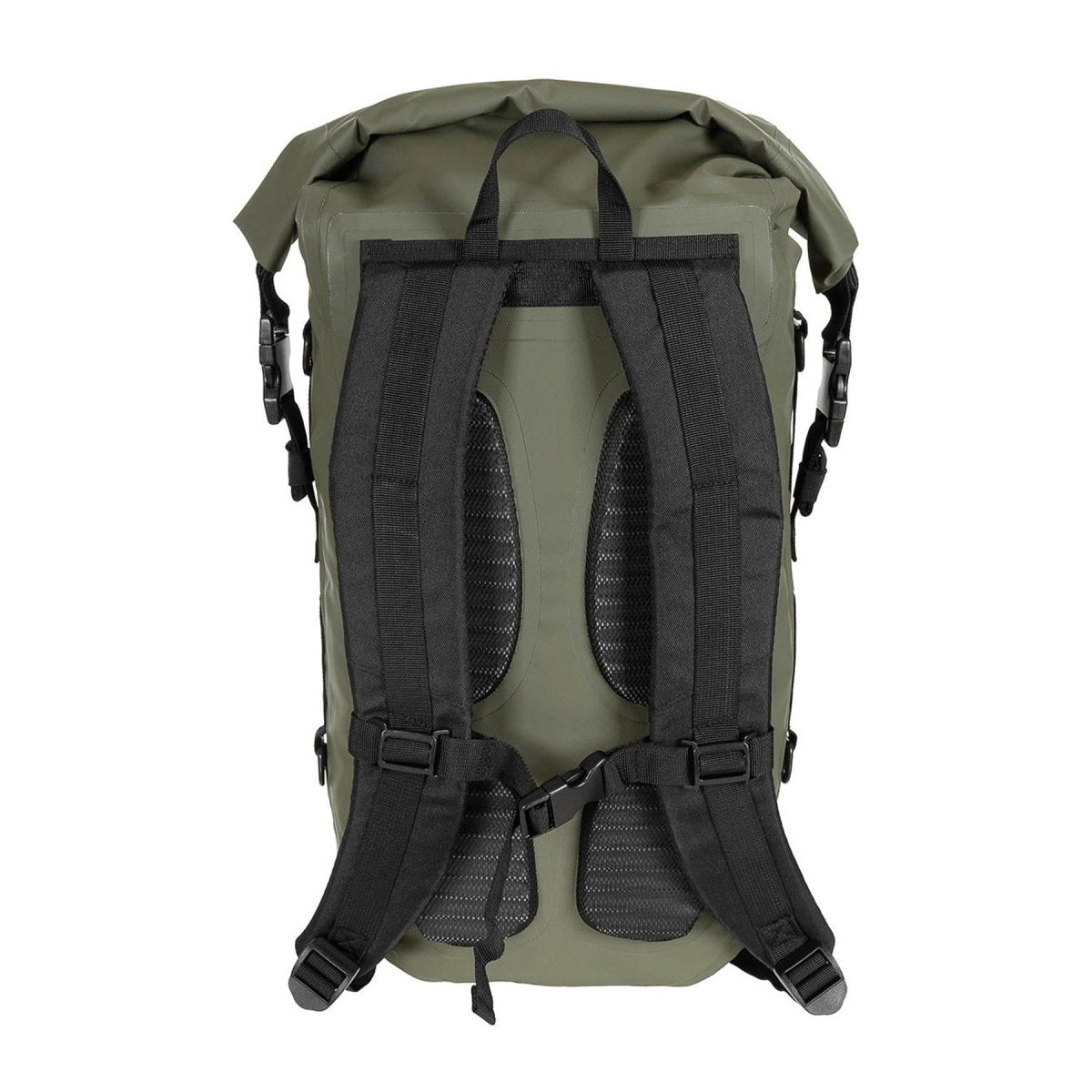 MFH Militärischer Dry Bag aus olivgrünem PVC, leichter wasserdichter Wanderrucksack Molle NEU
