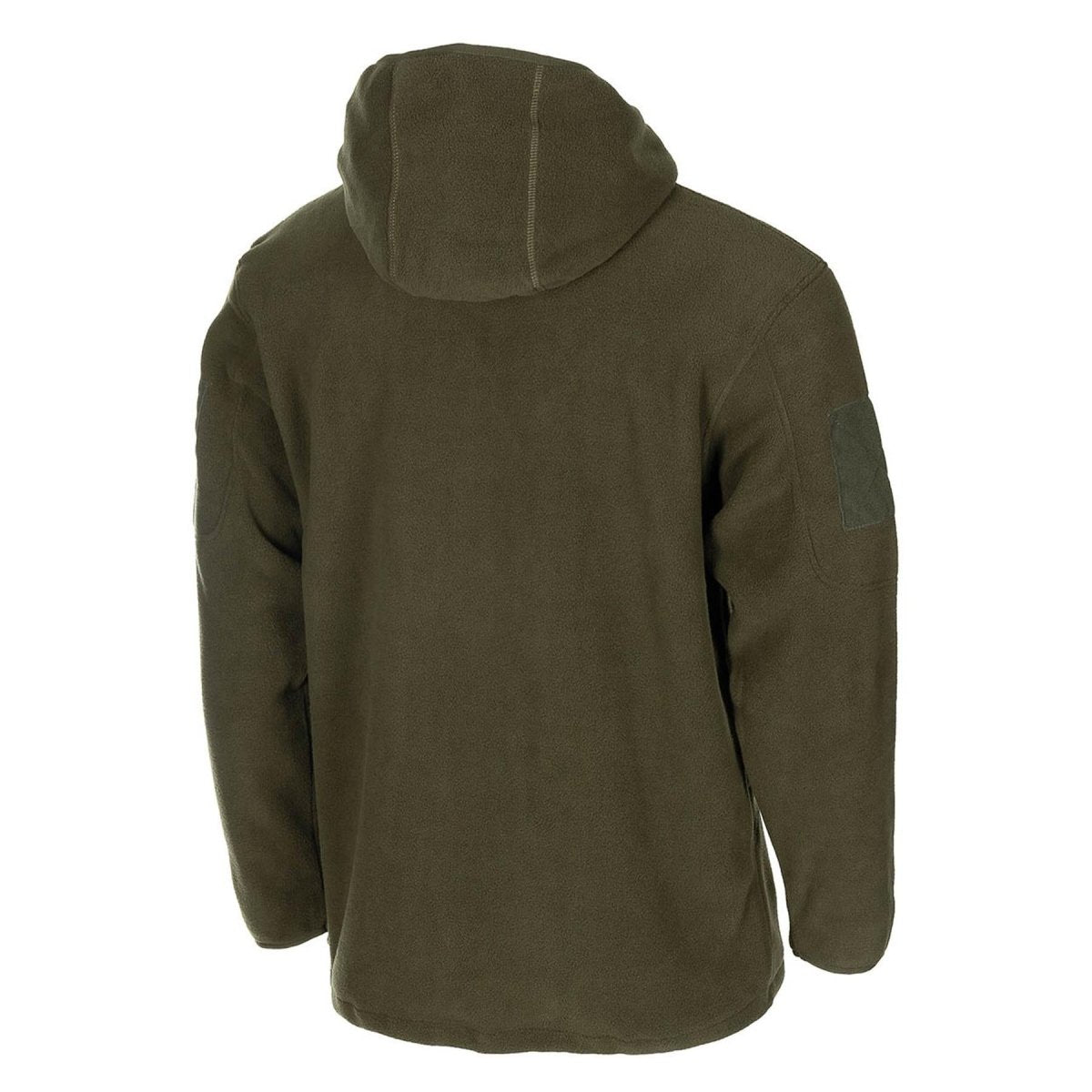 MFH Militär-Stil Oliv Kapuzenpullover Fleecejacke taktische Armee durchgehender Reißverschluss Wandern NEU