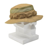 MFH Militärischer taktischer Boonie-Hut Mesh Sommer Feld Molle-Loops Camouflage