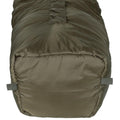 MFH Mumienschlafsack, 2-lagige Füllung, 3-Jahreszeiten-Kompressionssack, Oliv