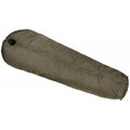 MFH Mumienschlafsack, 2-lagige Füllung, 3-Jahreszeiten-Kompressionssack, Oliv