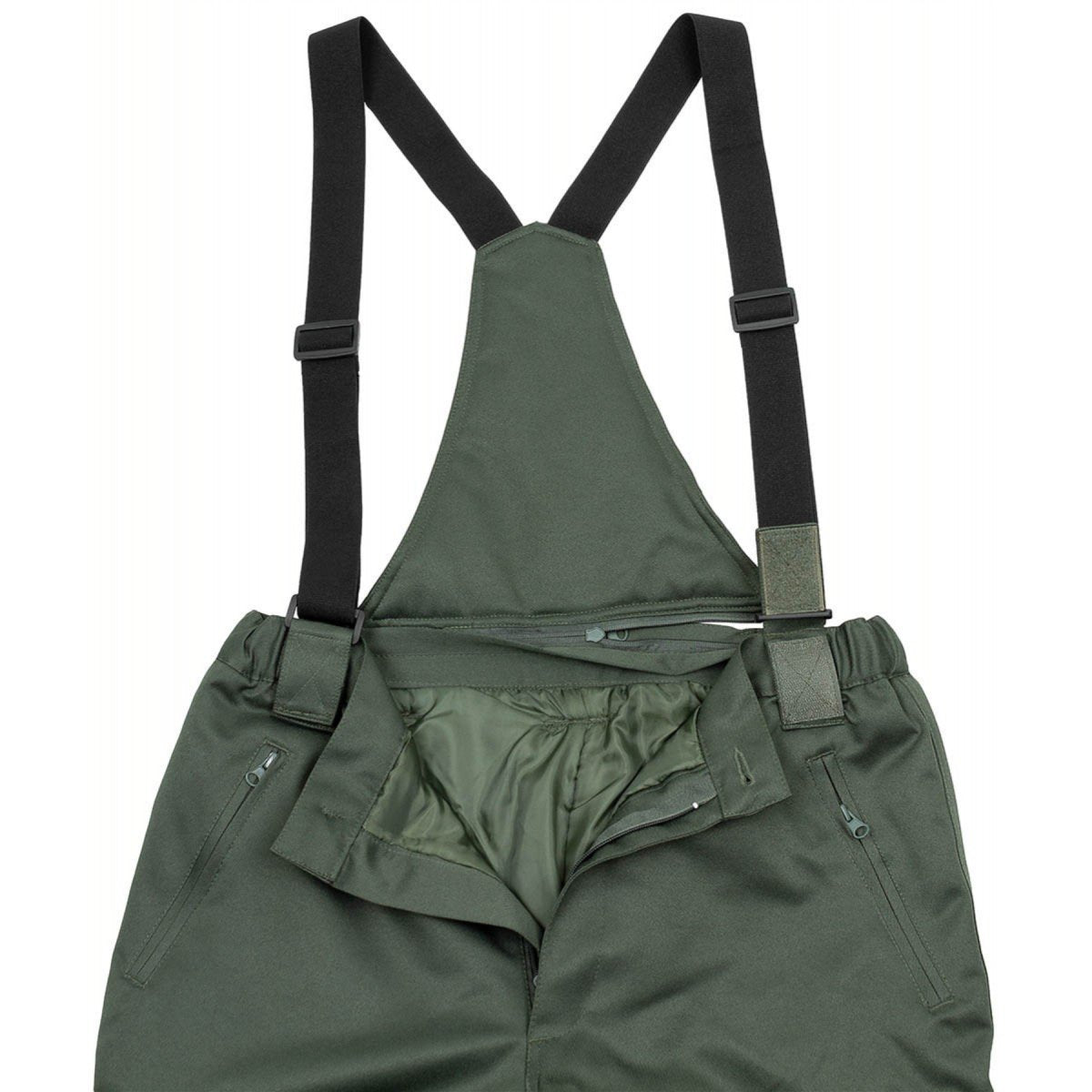 MFH Polar Winterhose, 2-lagig, wasserdicht, winddicht, knieverstärkt, Oliv