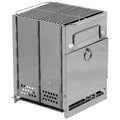 MFH Raketenofen Edelstahl faltbarer Grillrost Campinggrill Outdoor BBQ Kochgeschirr