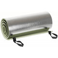 MFH-Isomatte, EVA-Schaum, aluminiumbeschichtete Gummibänder, Verpackung grün