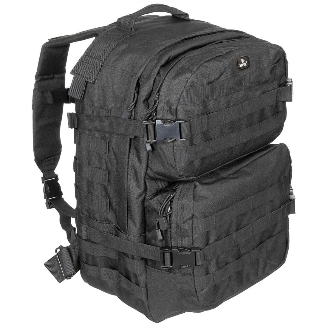 MFH US Assault II Tactical Rucksack 40L Ergonomic Molle System Hydratation Ready