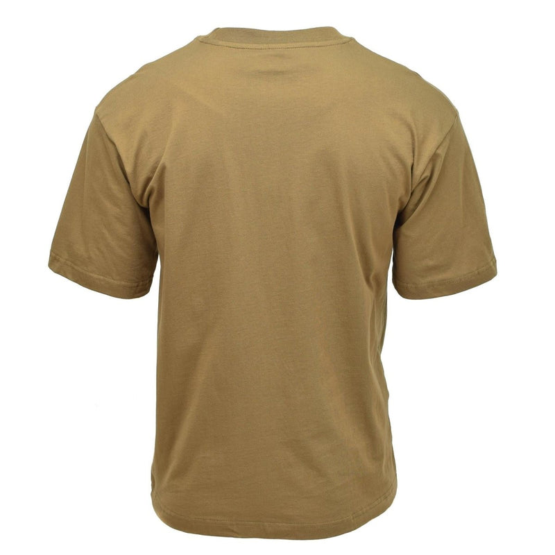 MFH US Militär-Stil T-Shirt Unterhemd robust leicht atmungsaktiv coyote