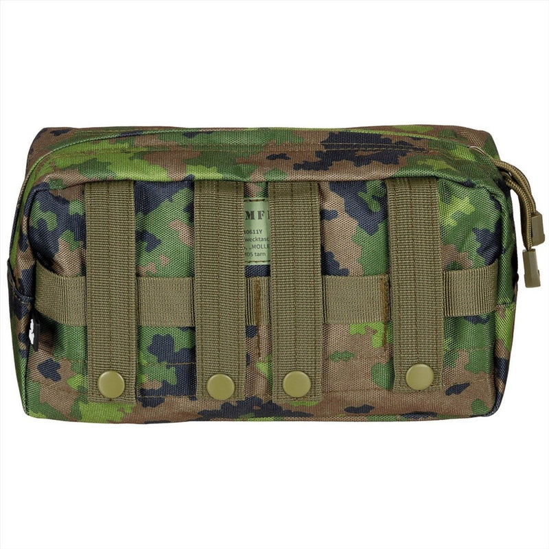 MFH Utility Beutel Groß 2 Wege Zip Molle Befestigungsgurte M05 Tarnung