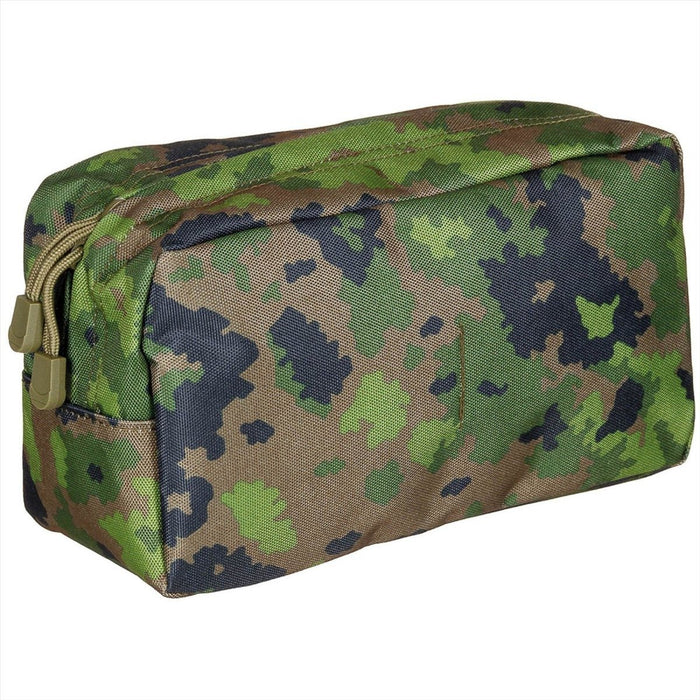Utility-Tasche, groß, 2-Wege-Reißverschluss, MOLLE-Befestigung, M05-Tarnung