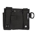 MIL-TEC Verwaltungsartikeltasche Taschenlampe Stift Notizbuch Molle Tasche schwarz