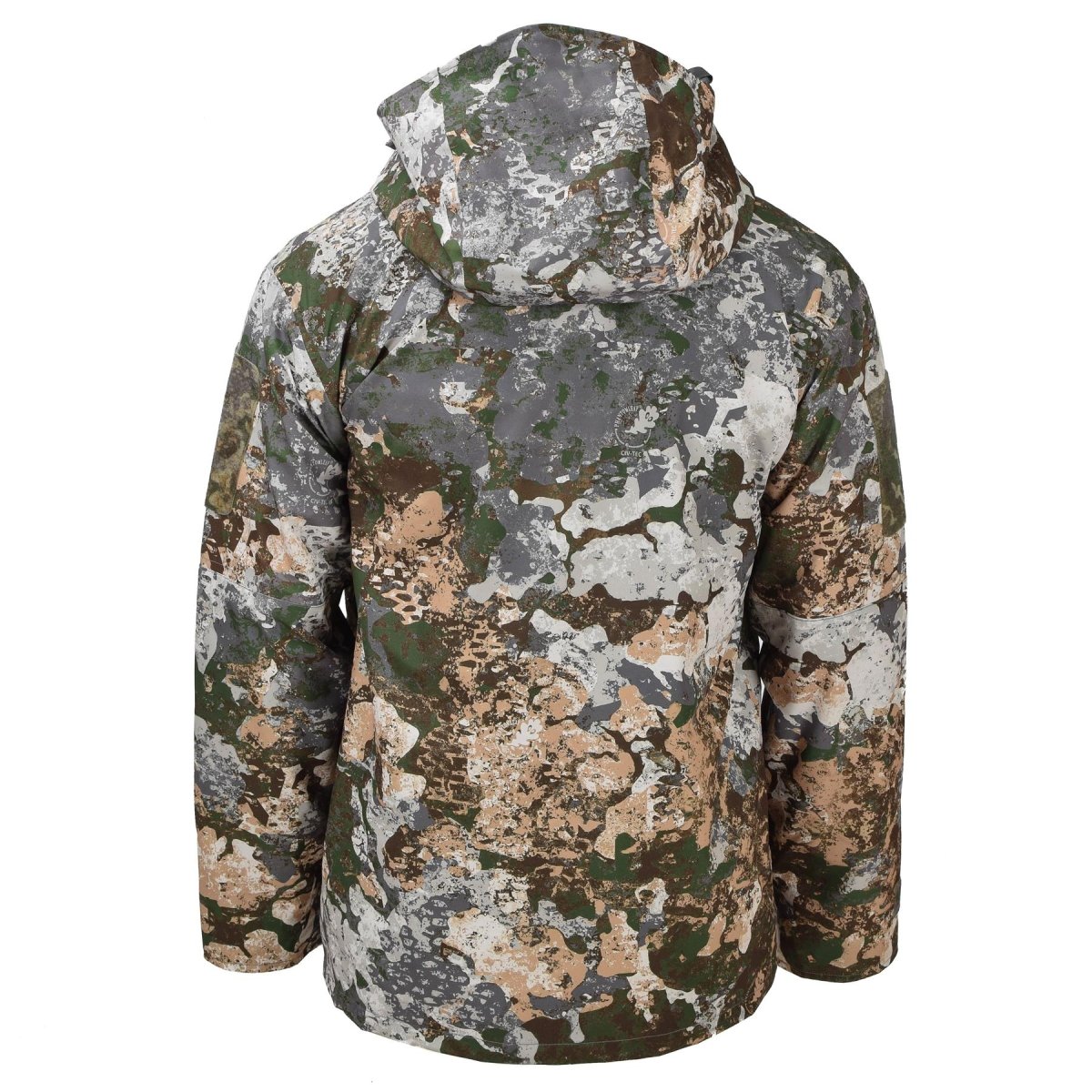 MIL-TEC Army Regenjacke für nasses Wetter der Generation I mit wasserdichtem Fleecefutter und Kapuze