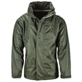 Mil-Tec Markenjacke Olivgrün wasserdicht Herren Regenbekleidung wasserabweisend Herren
