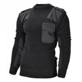 Mil-Tec Marke Herren Pullover Deutscher Pullover Kommando Pullover Schwarzer Pullover Wolle