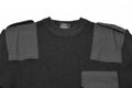 Mil-Tec Marke Herren Pullover Deutscher Pullover Kommando Pullover Schwarzer Pullover Wolle
