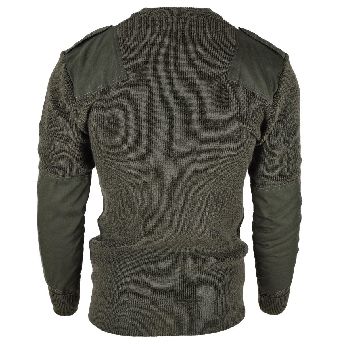 Mil-Tec Herren Pullover Deutscher Pullover Kommando Pullover Olive OD Pullover Wolle