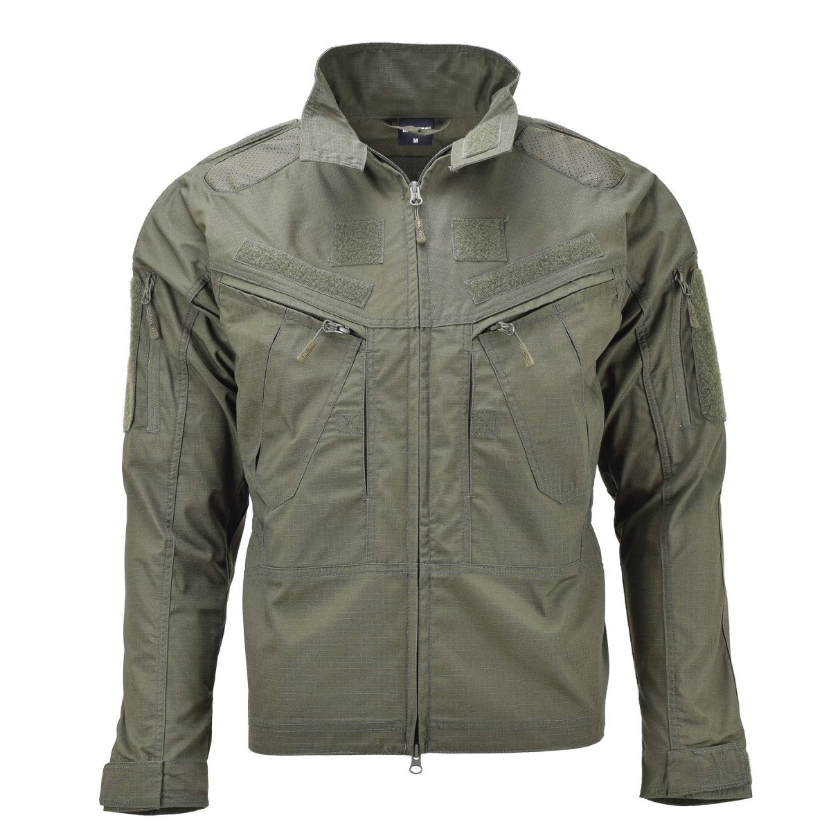 Chimera-Jacke im Militärstil der Marke Mil-Tec aus olivgrüner Ripstop-Kampfuniform
