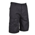 Mil-Tec Brand Militär-Stil Truppen Bermuda Kampfuniform Armee Shorts schwarz
