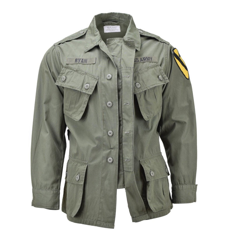 Mil-Tec Marke US Militärstil OD M64 Vietnam Dschungeljacke leichte BDU