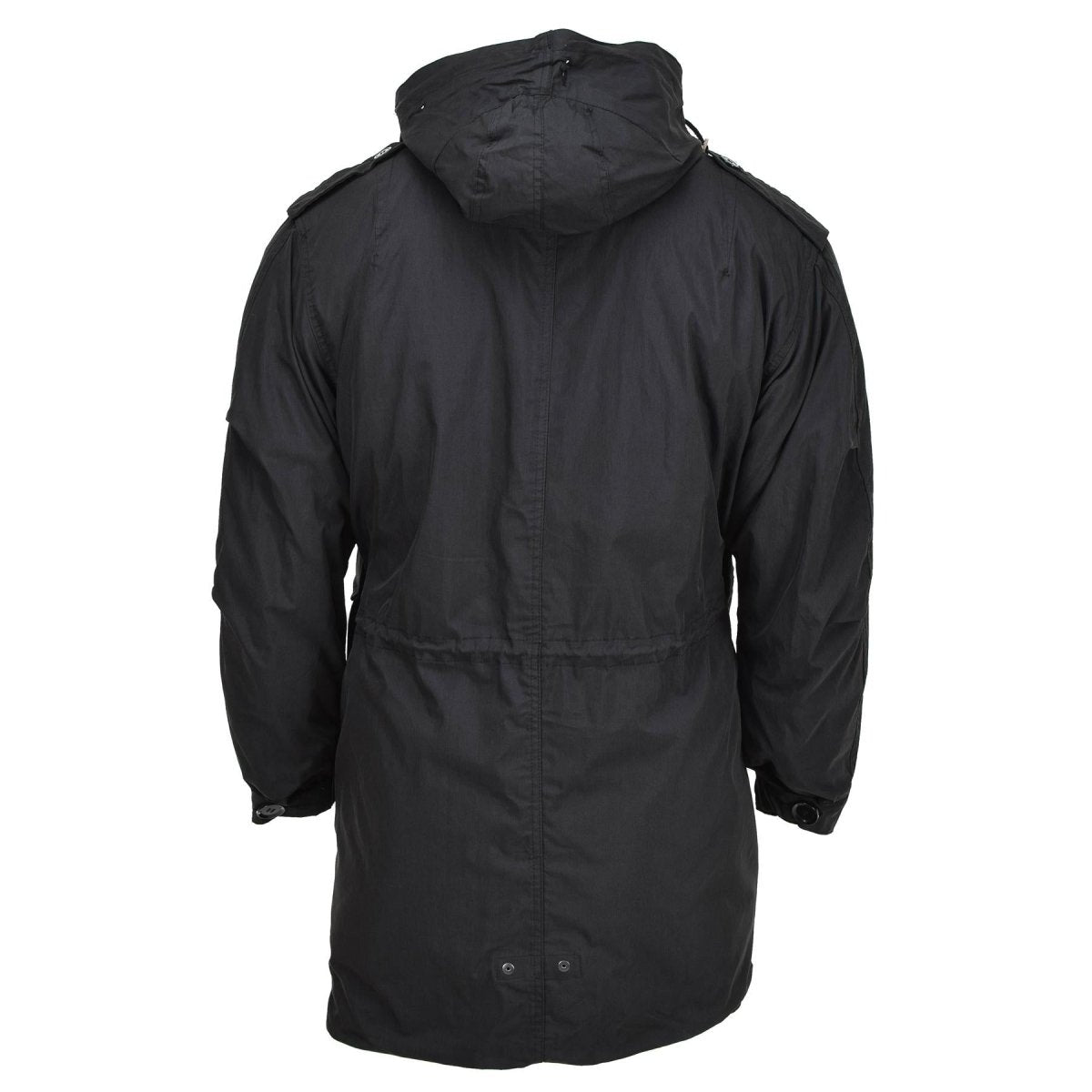 MIL-TEC Marke US Militär-Stil Parka M51 Außenmaterial mit Kapuze und Steppfutter schwarz NEU