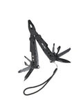 Mil-tec Cobra Multi-Symboll-Taschenmesser Miniatur 2CR13 Stahl Aluminiumgriff