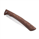 Mil-tec Compact Folding Säge 19 cm Edelstahl 420 Blade Walnut Griff