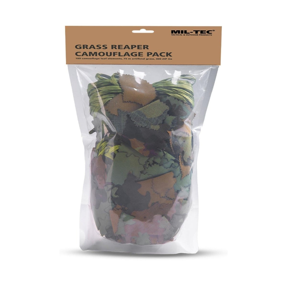 MIL-TEC Grass Reaper Camoufage Pack Ghille 189 Blattelemente