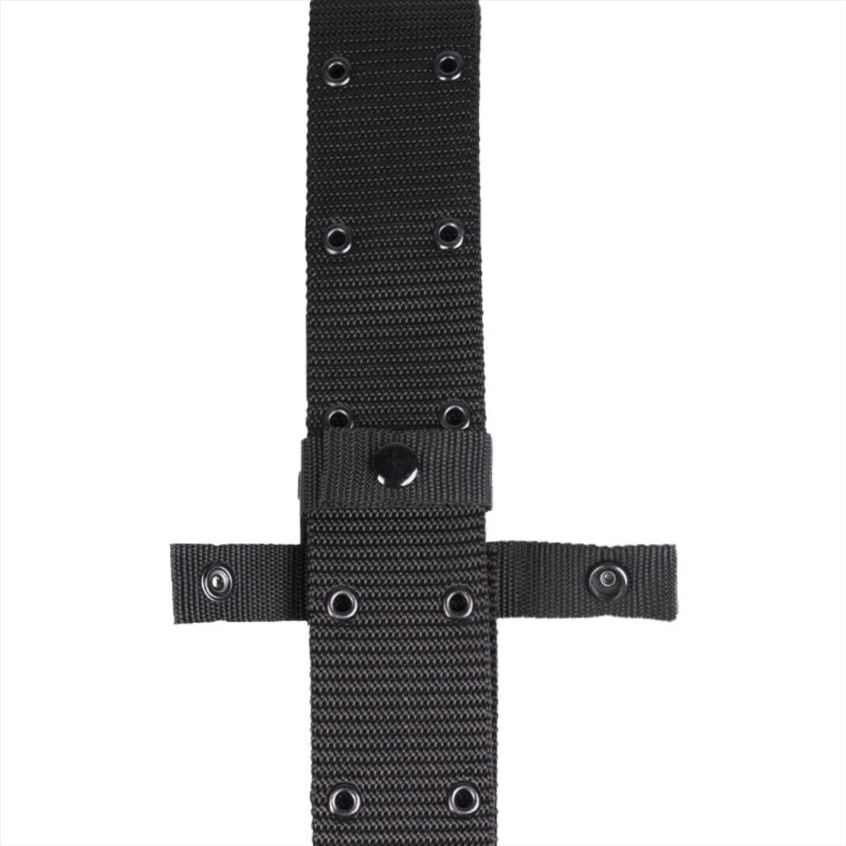 MIL-TEC LC2 Taktischer Pistolengürtel, Schnellverschluss, individuell verstellbar, Schwarz