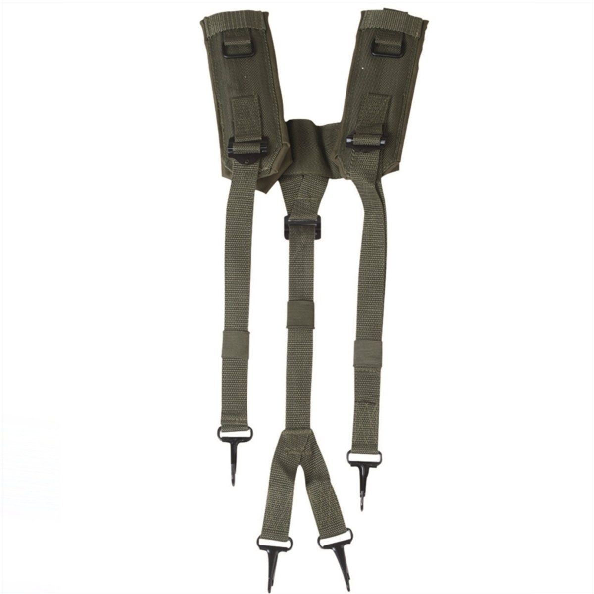 MIL-TEC LC2 Y-Gurt-Hosenträger, militärischer Lastenträgergurt, ALICE-System, Oliv