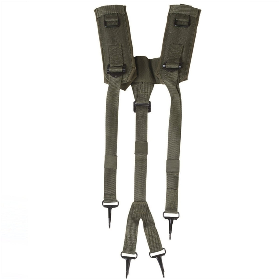 MIL-TEC LC2 Y-Gurt-Hosenträger, militärischer Lastenträgergurt, ALICE-System, Oliv