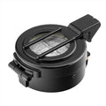 MIL-Tec Metal Lensatic Compass Aluminium Case Shiny Face Navigation Schwarz Schwarz
