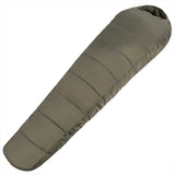 MIL-tec Mumie Schlafsack 230 cm warm warm 3D Hollowfibre-Kompressionssack Olive