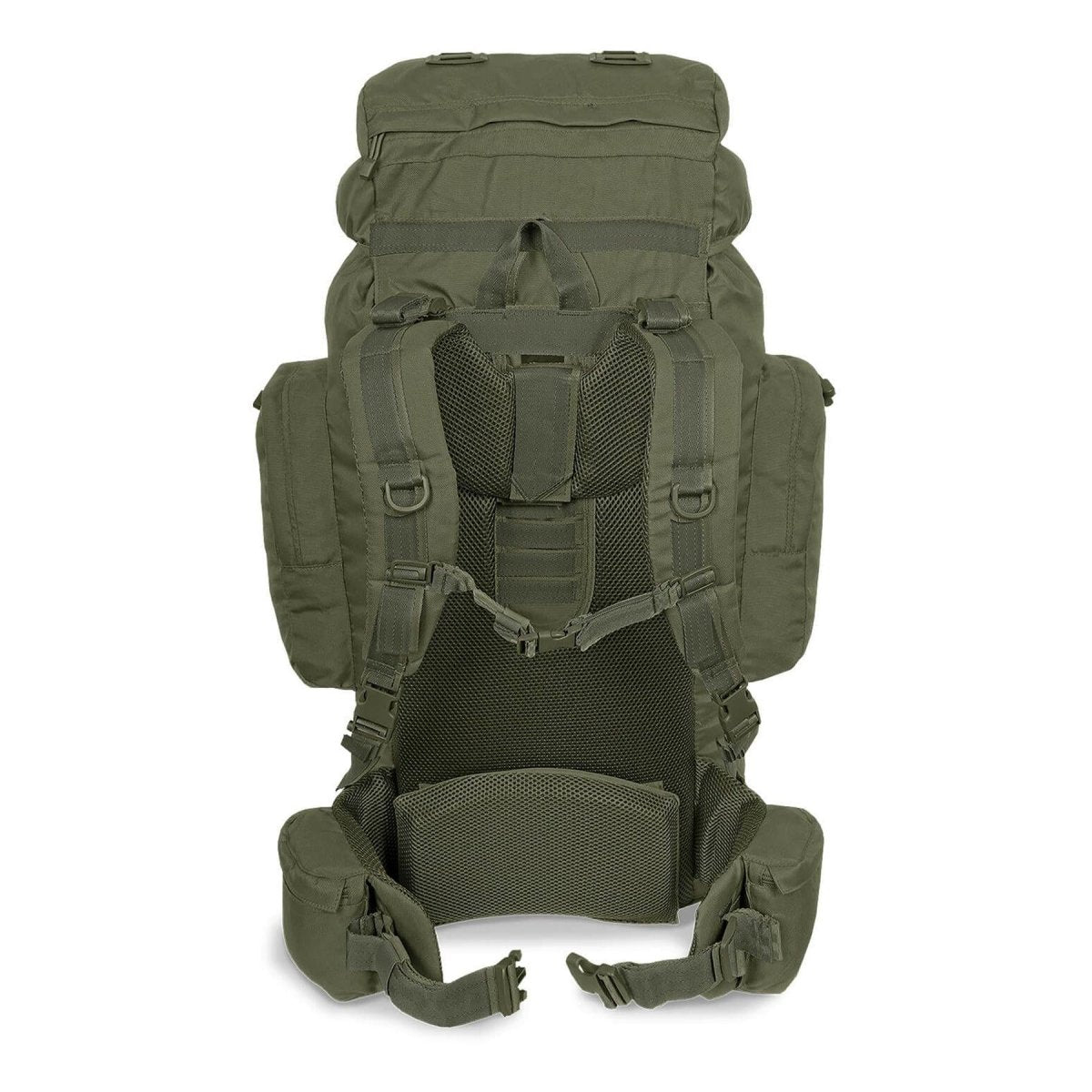 MIL-TEC RECOM Wanderrucksack Taktikrucksack Trekking Daypack Oliv 88L Groß