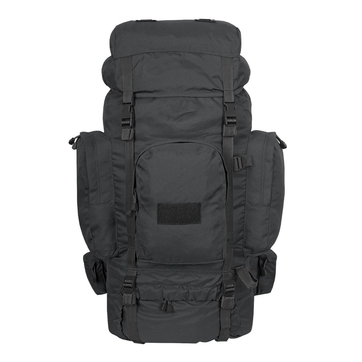 MIL-TEC RECOM Taktikrucksack Wanderrucksack Trekking Daypack Large 88L schwarz