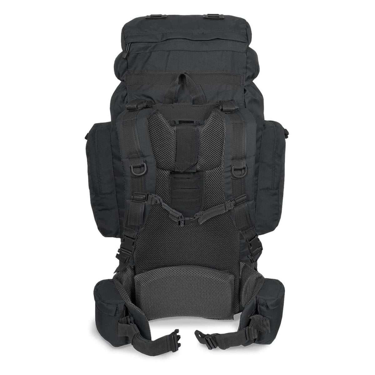 MIL-TEC RECOM Taktikrucksack Wanderrucksack Trekking Daypack Large 88L schwarz