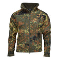 MIL-TEC Softshelljacke SCU 14 Deutsch Flecktarn Outdoor Wanderoberbekleidung