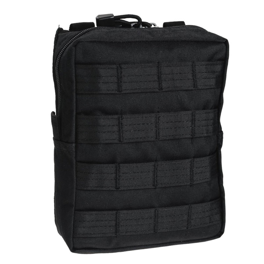 MIL-TEC taktische Gürteltasche Molle Befestigung Reißverschluss Utility Bag schwarz