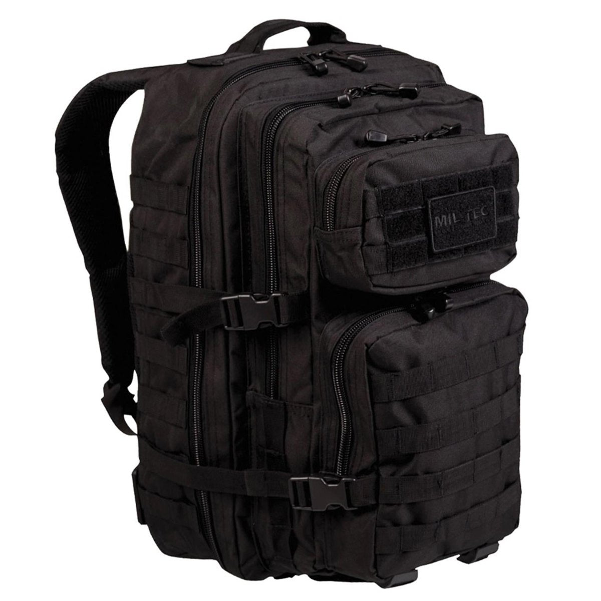 MIL-TEC US Assault 36L Rucksack Trekkingrucksack Wanderrucksack Outdoor Daypack schwarz