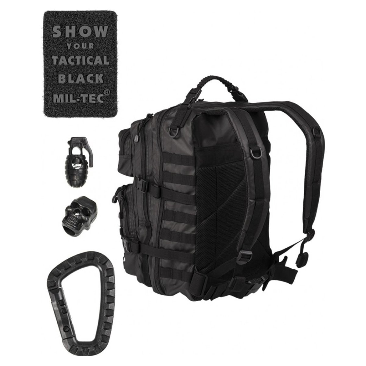MIL-TEC US Assault taktischer Rucksack 20 Liter Wandern Trekking Camping Tagesrucksack