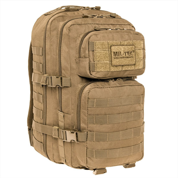 Mil-Tec US Assault Tactical Backpack 36L Ergonomische geformte gepolsterte Schultern