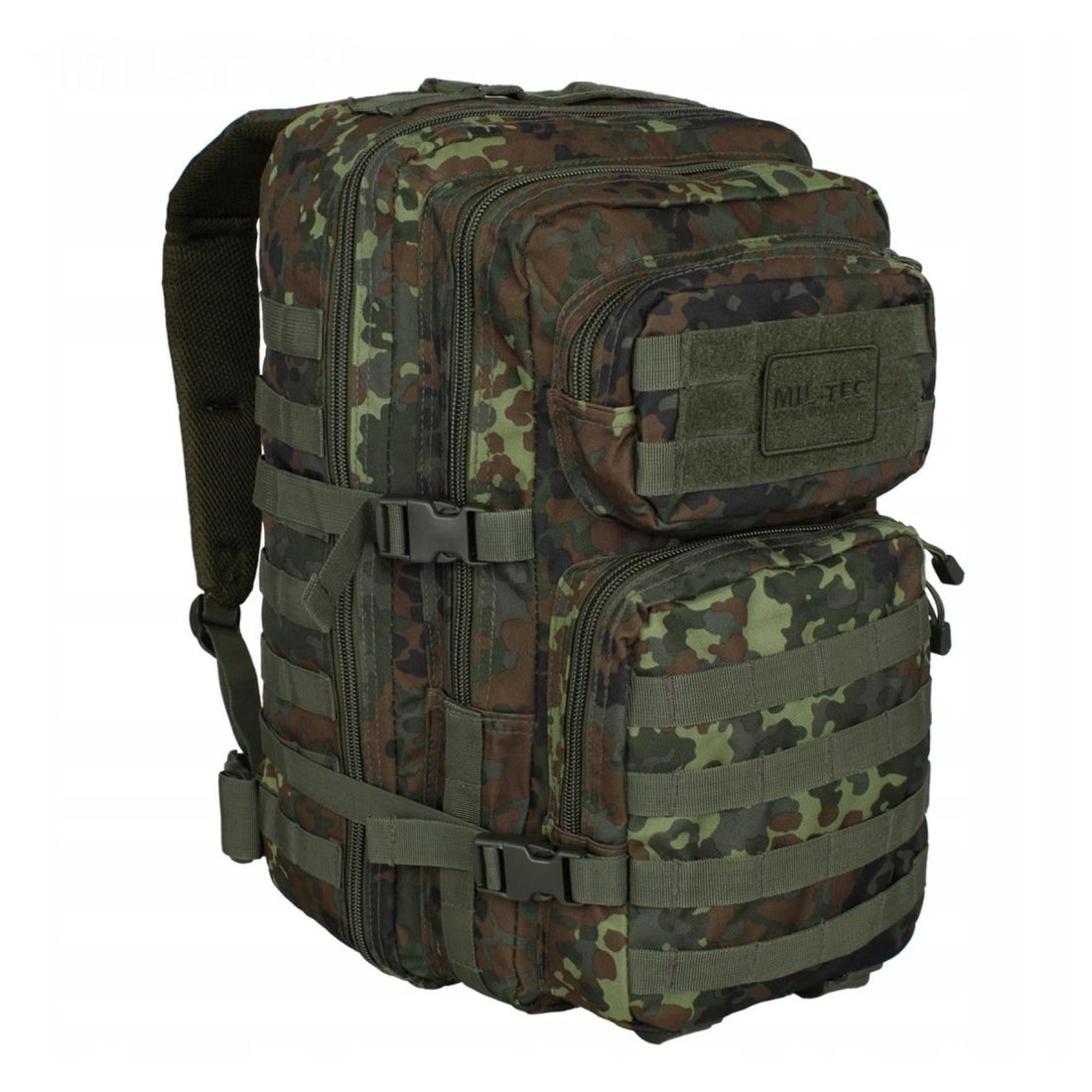 MIL-TEC US Assault Trekkingrucksack groß 36L Rucksack Flecktarn Tagesrucksack Tasche