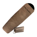 MIL-TEC wasserdichter, atmungsaktiver Schlafsack mit 3-lagigem Laminatbezug, Coyote