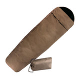 MIL-TEC Wasserdichter, atmungsaktiver Schlafsack, 3-lagiger Laminatbezug, Coyote