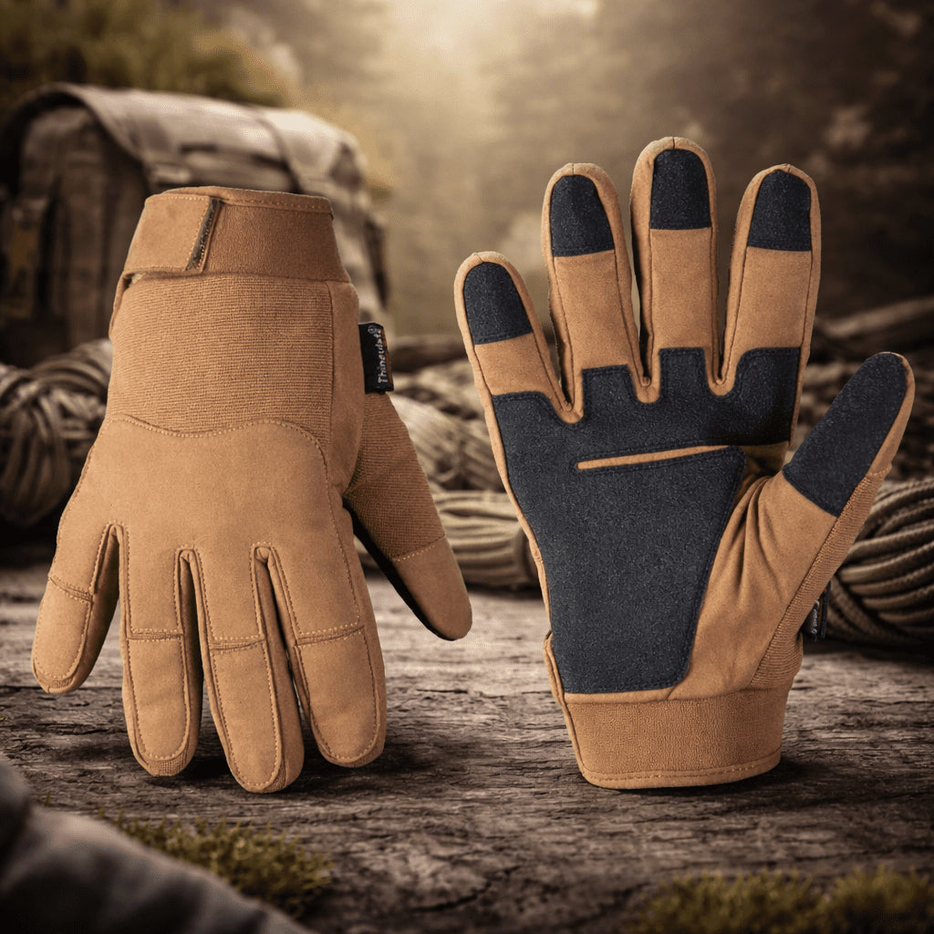 Taktische Winterhandschuhe von Mil-Tec, Thinsulate HiPora, wasserabweisend, kalt, Coyote